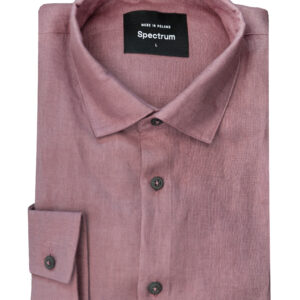 Koszula Lino różowa antyczna